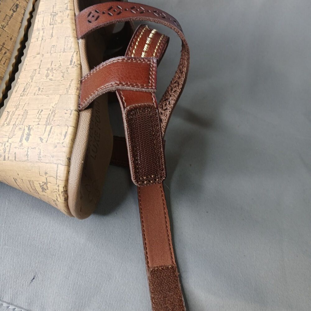 Skechers Cali Delicate Glow Sandal Womans Size 6 Womens Brown Luxe Foam - Picture 7 of 16